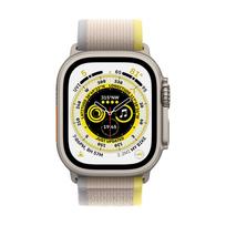 l cell - Apple Watch Ultra GPS + Cellular, 49mm Titanium Case ,Yellow/Beige Trail Loop - M/L MQFU3UL/A - 2 nuotrauka