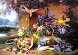 Castorland Elegant Still Life With Flowers 200276, 2000 vnt.