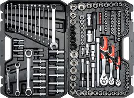 tools yato - Yato Tool wrench set XXL 150 pcs. 1/ 4"-3/ 8"-1/ 2" 38811 - 2 nuotrauka