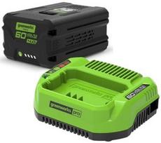 greenworks akumuliatoriu - Greenworks GSK60B4, 60 V - 1 nuotrauka
