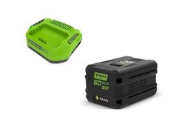 greenworks akumuliatoriu - Greenworks GSK60B4, 60 V - 2 nuotrauka
