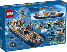 laiva - LEGO City Arkties tyrinėtojų laivas 60368 - 3 nuotrauka
