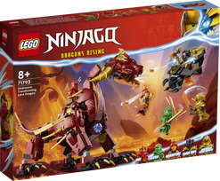 lego drakonas - LEGO NINJAGO Heatwave transformuojamas lavos drakonas 71793 - 2 nuotrauka