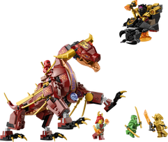 lego drakonas - LEGO NINJAGO Heatwave transformuojamas lavos drakonas 71793 - 3 nuotrauka