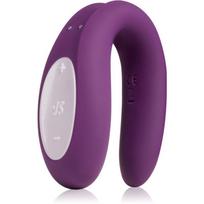 vibram - Satisfyer Double Joy vibratorius Purple 9 cm - 1 nuotrauka
