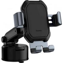 automobilio telefono laikiklis - Baseus SUYL-TK01 Black (Juodas) - 1 nuotrauka