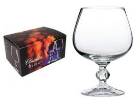 claudia taures - Crystalex Brendžio taurės Claudia 250ml 6vnt - 2 nuotrauka