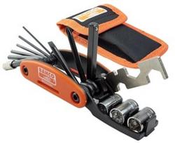 Remonto komplektas Bahco Bicycle 16 in 1 BKE850901, plienas