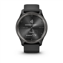 ismanusis ismanusis laikrodis laikrodis - GARMIN Vivomove Trend Slate Black (Juodas) - 4 nuotrauka