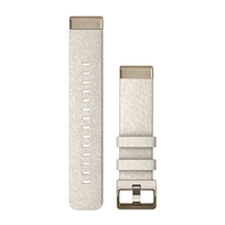 garmin 20mm - Garmin QuickFit 20 Watch Band Cream Nylon - 1 nuotrauka
