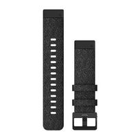 nailoninis laikrodzio dirzelis - Garmin QuickFit 20 Watch Band Black Nylon - 1 nuotrauka