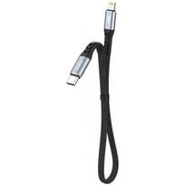 typos - Dudao L10P cable USB Type-C to Lightning PD20 W Black - 1 nuotrauka