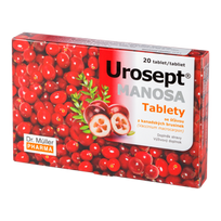 Muller Urosept® MANOSA, 20 tablečių