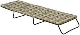 Gultas Patio Komfort B003-12PB, rudas/žalias, 78 cm x 68 cm x 193 cm