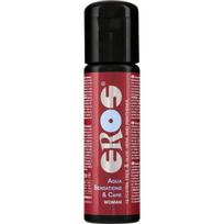 lubrikantas 100ml - Lubrikantas EROS AQUA SENSATIONS AND CARE WOMAN 100 ml - 1 nuotrauka