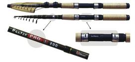 ilga teleskopine meskere - Surf Master Hunter Pro 5002, 240 cm, 100 g, ruda/juoda - 2 nuotrauka