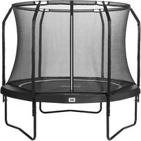 trampoline fitness - Salta Trampoline Premium Juodas Edition, fitness device (juodas, round, 396 cm) - 2 nuotrauka