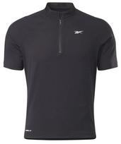 Polo marškinėliai vyrams Reebok Les Mills Zip Polo M - black