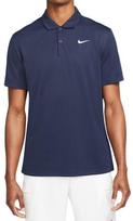Polo marškinėliai vyrams Nike Men's Court Dri-Fit Solid Polo - obsidian/white