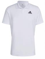 Polo marškinėliai vyrams Adidas Club Pique Polo - white/black