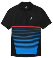 Polo marškinėliai vyrams Australian Ace Lines Polo - black