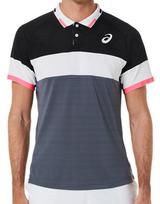 Polo marškinėliai vyrams Asics Match Polo-Shirt - performance black/carrier grey