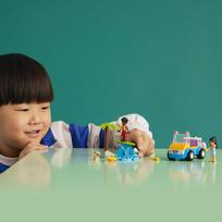 lego automobilis - LEGO® Friends Linksmybės su paplūdimio bagiu 41725, 61 vnt. - 3 nuotrauka