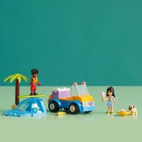 lego automobilis - LEGO® Friends Linksmybės su paplūdimio bagiu 41725, 61 vnt. - 4 nuotrauka