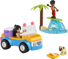 lego automobilis - LEGO® Friends Linksmybės su paplūdimio bagiu 41725, 61 vnt. - 6 nuotrauka