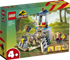 lego automobilis - LEGO® Jurassic World™ Velociraptoriaus pabėgimas 76957, 137 vnt. - 4 nuotrauka