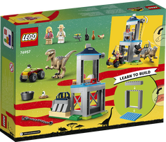 lego automobilis - LEGO® Jurassic World™ Velociraptoriaus pabėgimas 76957, 137 vnt. - 3 nuotrauka