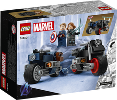 lego marvel super heroes - LEGO® Marvel Juodosios našlės ir Kapitono Amerikos moto 76260, 130 vnt. - 4 nuotrauka