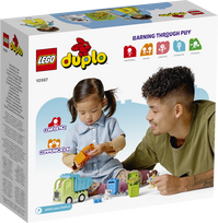 lego duplo - LEGO DUPLO Šiukšlių perdirbimo sunkvežimis 10987 - 3 nuotrauka
