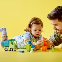 lego duplo - LEGO DUPLO Šiukšlių perdirbimo sunkvežimis 10987 - 5 nuotrauka