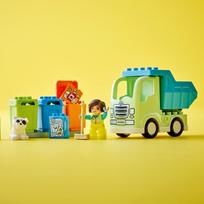lego duplo - LEGO DUPLO Šiukšlių perdirbimo sunkvežimis 10987 - 6 nuotrauka