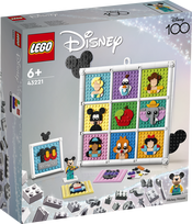 lego disney - LEGO Disney animacijos simbolių šimtmetis 43221 - 2 nuotrauka