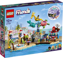 lego friends parkas - LEGO Friends Paplūdimio pramogų parkas 41737 - 2 nuotrauka