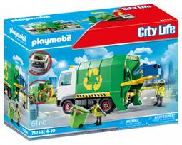 PLAYMOBIL CITY LIFE Šiukšlių išvežimo automobilis, 71234