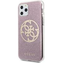 Guess "GUHCN58PCUGLPI Glitter 4G Logo Case iPhone 11 Pro" Pink