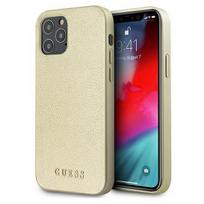 apple iphone 6 - Guess "GUHCP12LIGLGO Iridescent Case iPhone 12 Pro Max" Gold - 1 nuotrauka