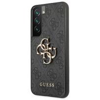 Guess "GUHCS22S4GMGGR PU 4G Metal Logo Case Galaxy S22" Grey