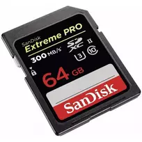 sdxc v60 - Atminties kortelė SanDisk Extreme Pro SDXC, 64 GB - 2 nuotrauka
