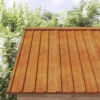 stogome - Stogo plokštės, 12vnt., rūdžių, 100x44cm, corten plienas - 1 nuotrauka