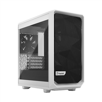 mini kompiuterus - Fractal Design Meshify 2 Mini White TG Clear Tint - 1 nuotrauka
