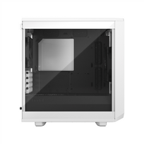 mini kompiuterus - Fractal Design Meshify 2 Mini White TG Clear Tint - 3 nuotrauka