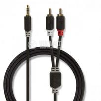 Nedis CABW22200AT30 3,5mm to 2xRCA 3m