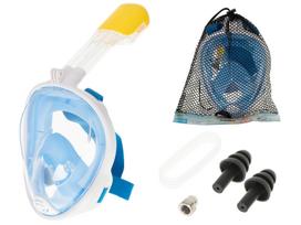 snorkel - Nardymo kaukė L/XL mėlyna - 2 nuotrauka