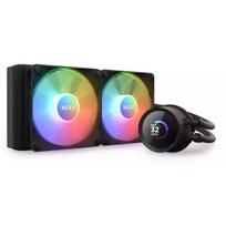 kraken 240 lcd - Nzxt Kraken 240 RGB 120 mm CPU Cooler RL-KR240-B1 - 1 nuotrauka