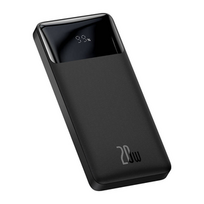 Baseus Bipow 2xUSB USB-C 20W, 10000 mAh, juoda
