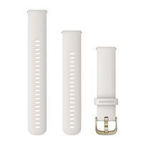 venos 2 - Garmin watch strap Venu 2 Plus, ivory/cream gold | 010-12932-53 - 2 nuotrauka